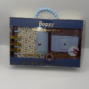 NEW XO Poppy Capture Your World Light Blue Ultra Slim Memory Maker Bundle